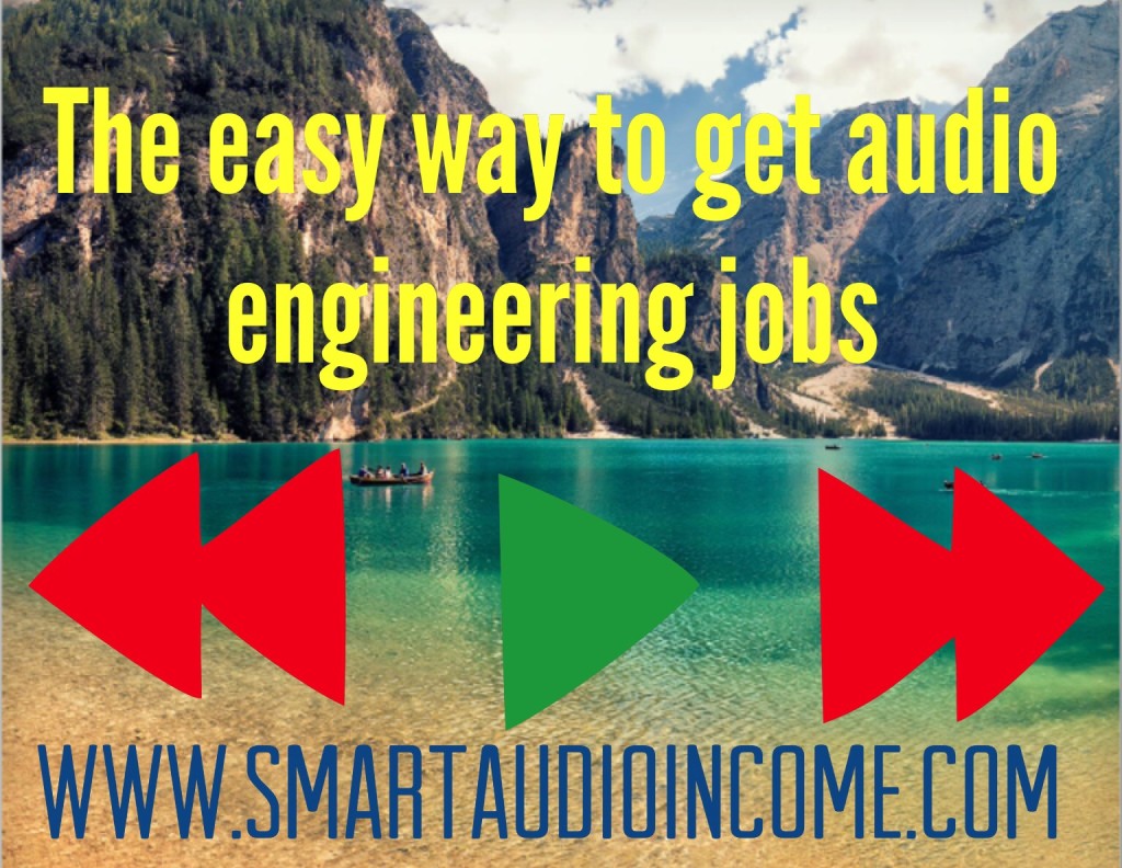 Find audio engineering jobs you're passionate about.